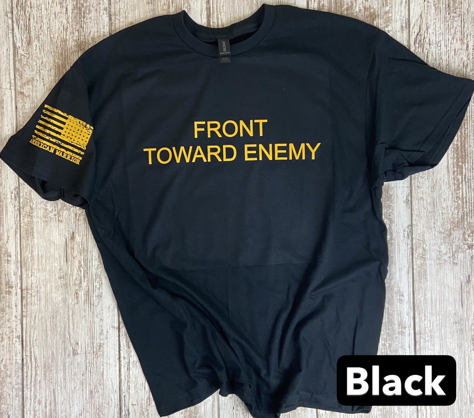 US MARINE CORPS FRONT TOWARD ENEMY Military Tshirt,