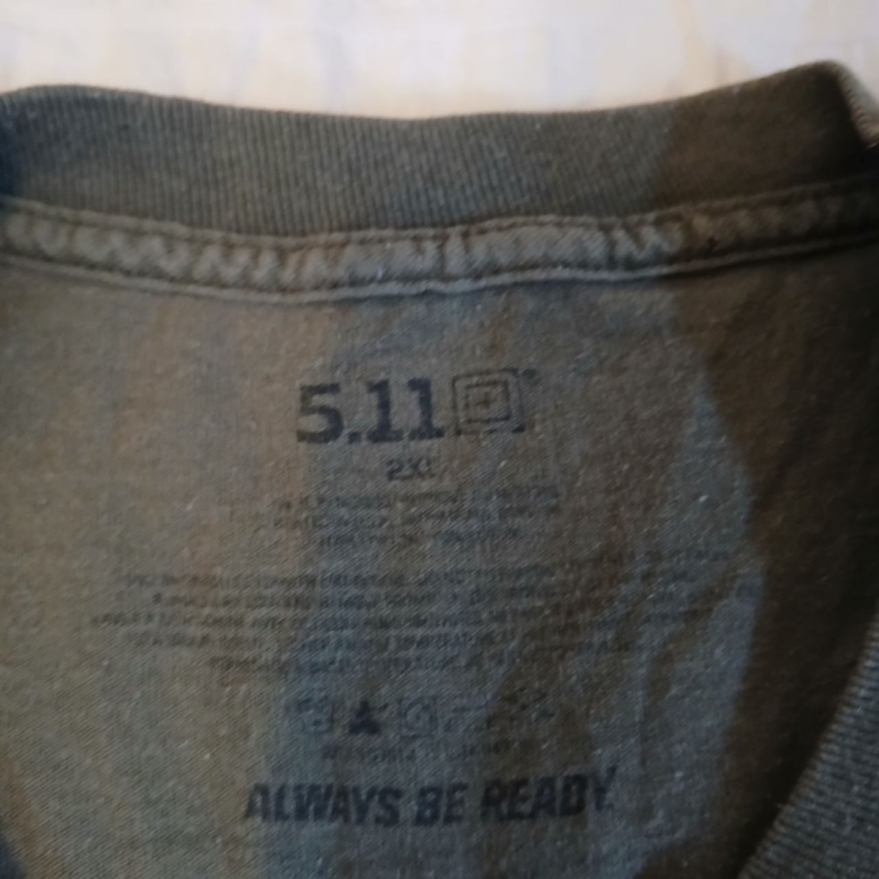 5.11 Tactical Gadsden Snake Don’t Tread on Me 2XL Long Sleeve Shirt Rattlesnake