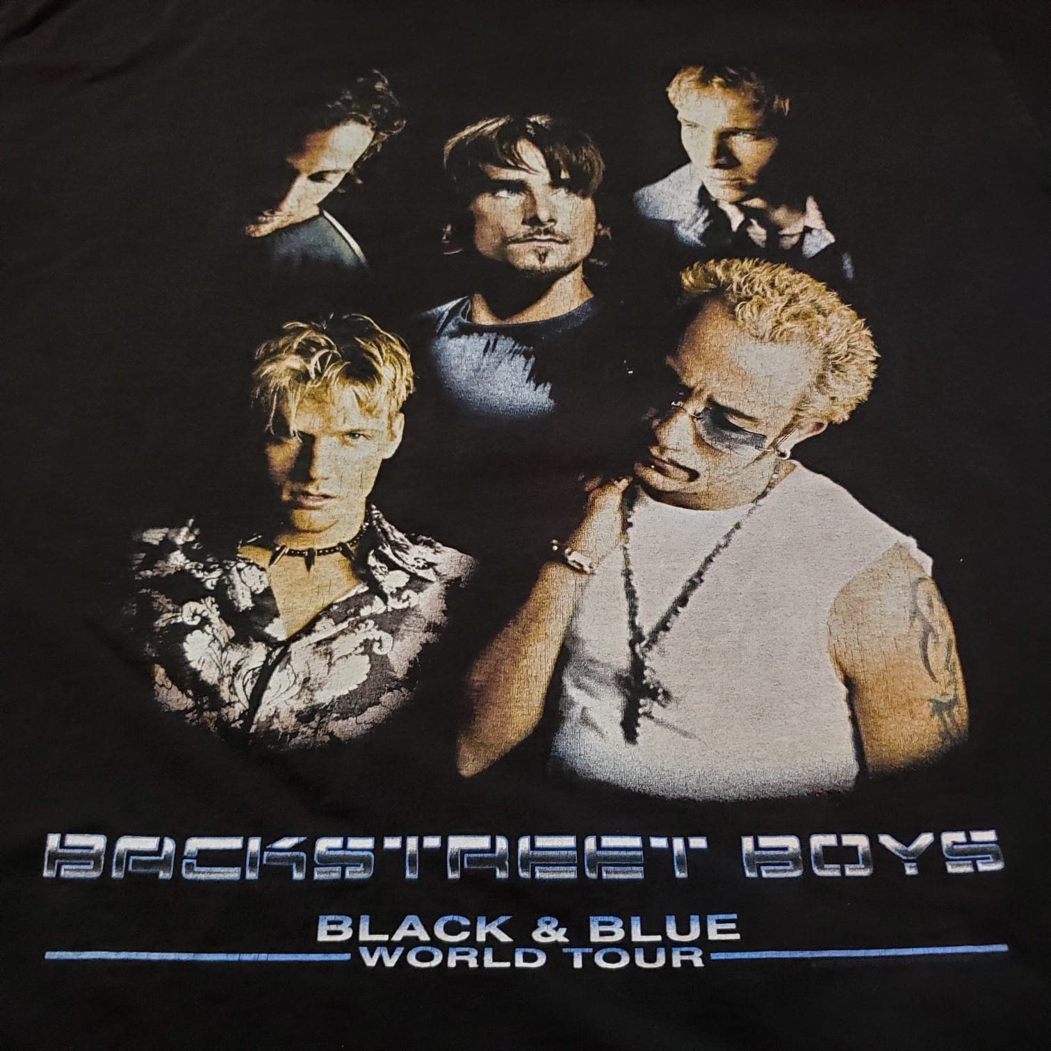 Backstreet Boys – “Black & Blue” World Tour – Black Shirt XL VTG 2001