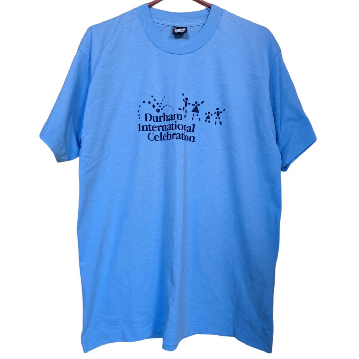 Durham International Celebration Vintage 80s 90s Tshirt Size XL