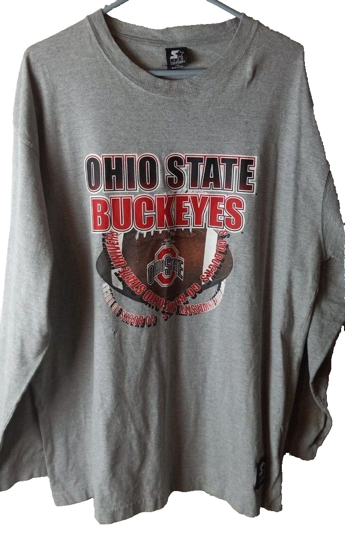 Ohio State Buckeyes Football T Shirt Team Starter Size 2XL