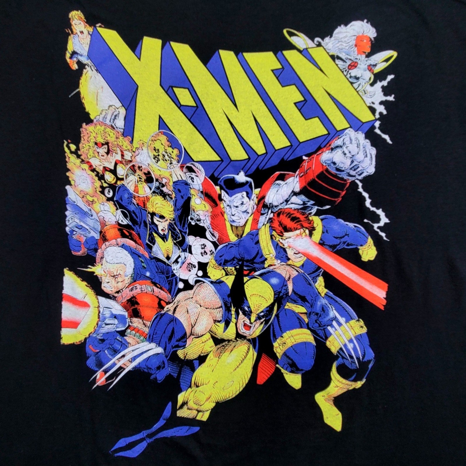 Marvel X-Men Graphic T Shirt Mens 3XL 3XG Black Comic Superhero Tee