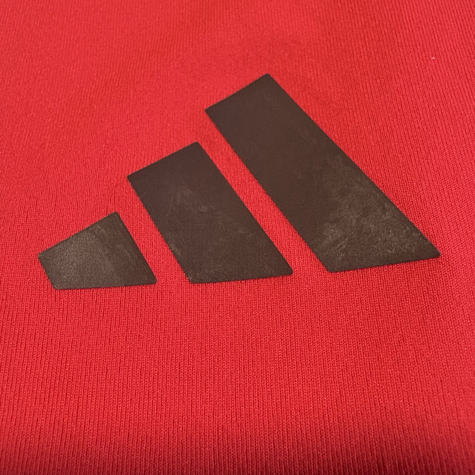 Adidas D4T TEE Training T-Shirt Men Large Red JY6341 Climacool Performance NWT