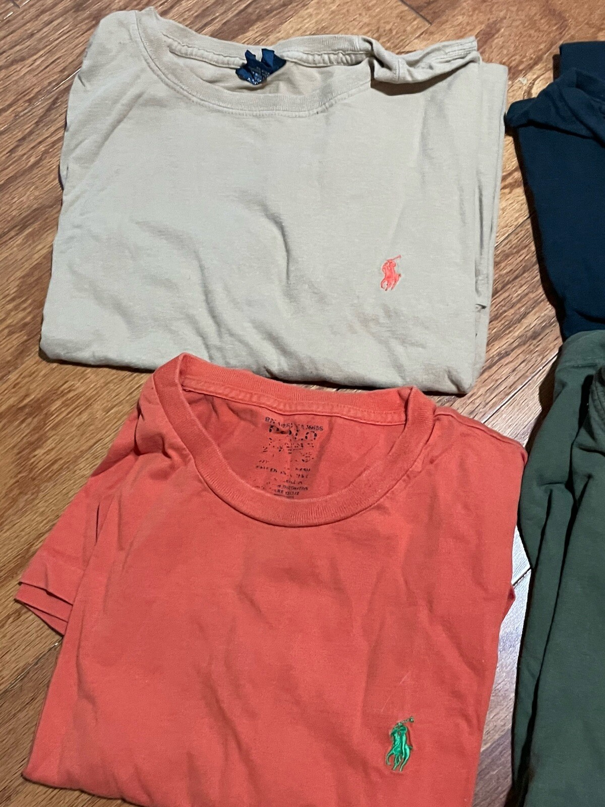 Polo Ralph Lauren T shirt Multicolor 6 Six Pieces Size M Great Condition