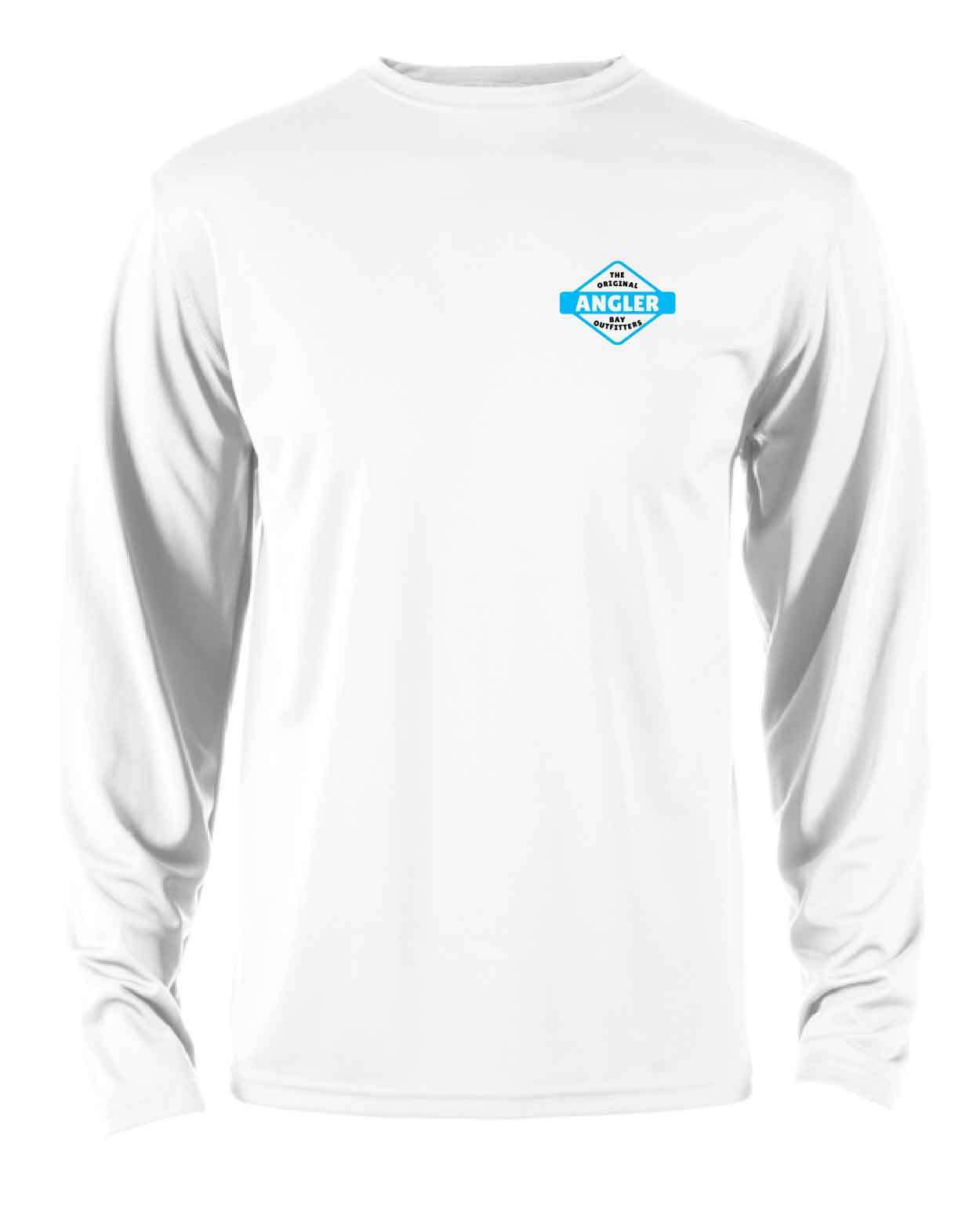 Microfiber Moisture Wicking Long Sleeve Fishing Shirt UPF 30 Sun Shirt
