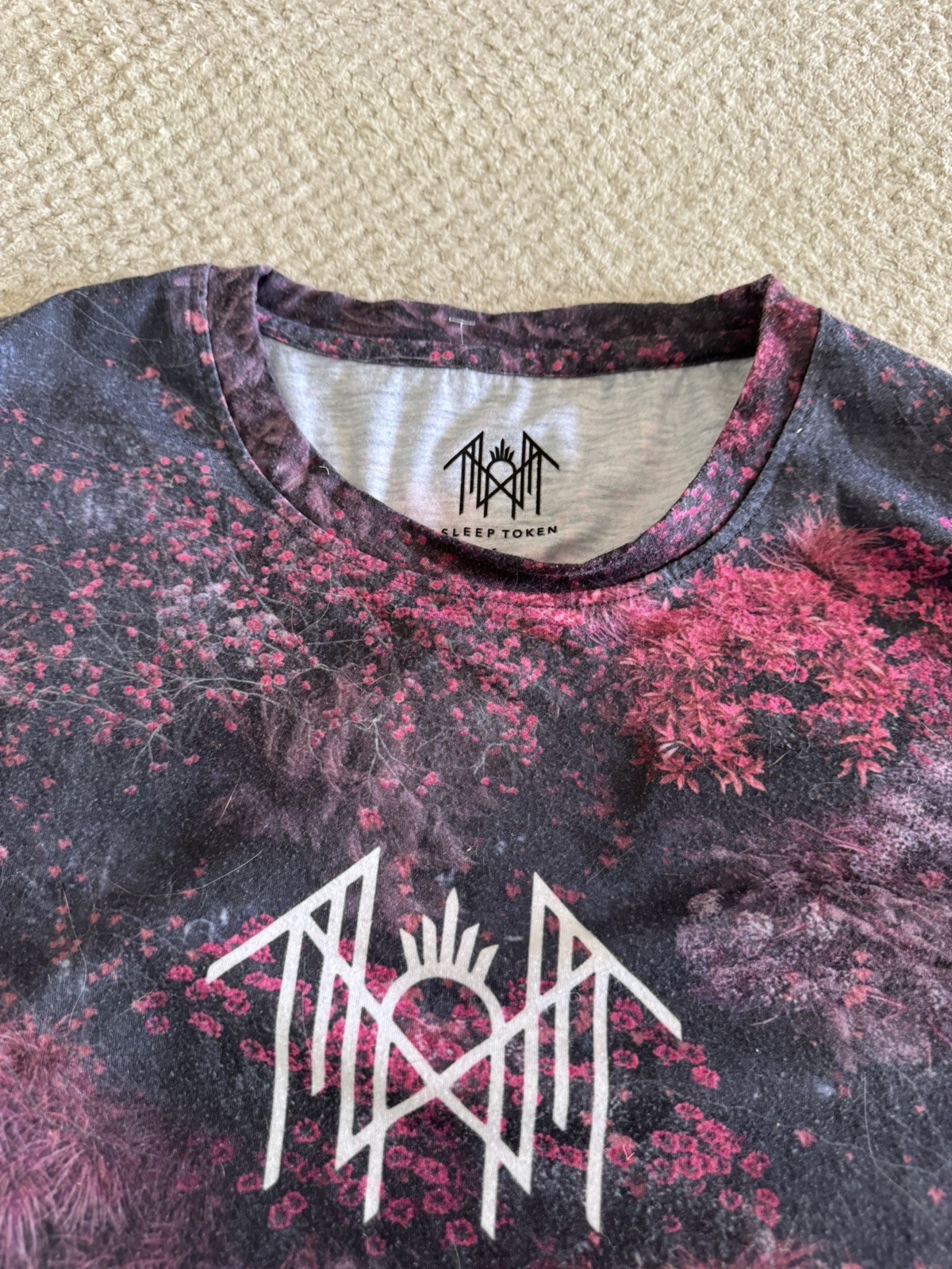 Sleep Token Even in Arcadia Bloom Tye DYE SHIRT XL Rare