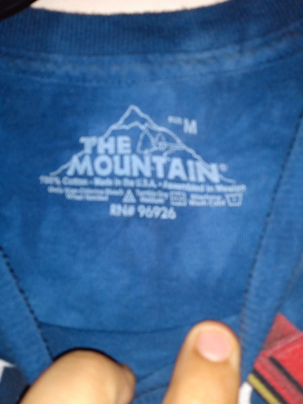 The Mountain 9/11 Sept 11th Fire Dpt Men Tshirt Sz M Heros Remember Vintage