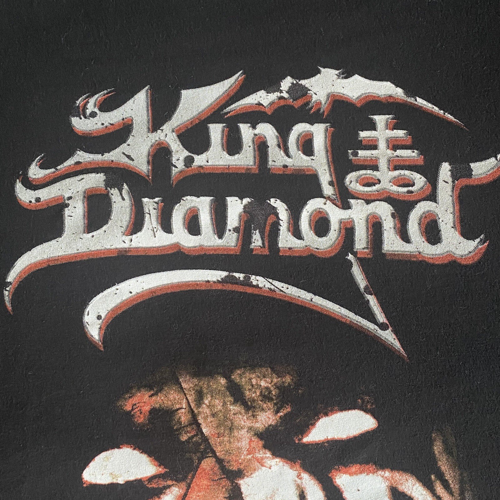 KING DIAMOND The Puppet Master Licensed Black Metal T-Shirt. XL (NV) Preowned