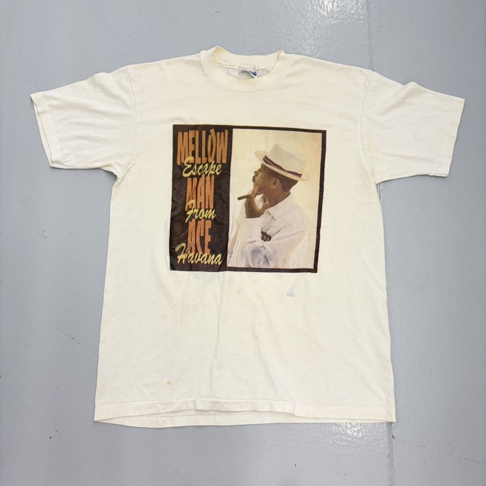 Vintage 1989 Mellow Man Ace Escape From Havana T-Shirt 1980s
