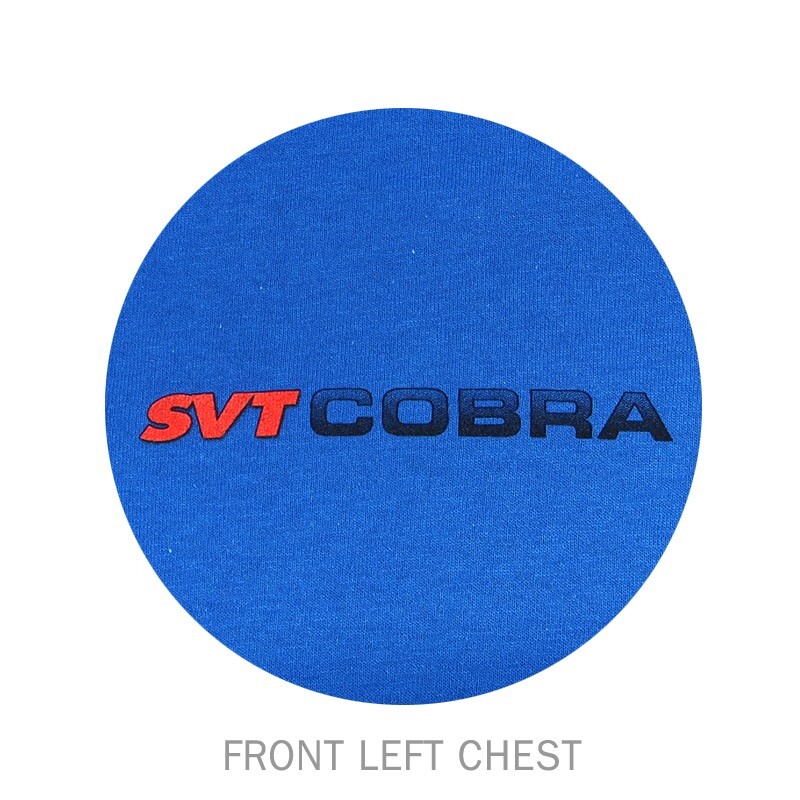 Joe Blow T’s Ford Mustang SVT Cobra Snake Pit Men’s Blue T-Shirt 3rd 4th Gen