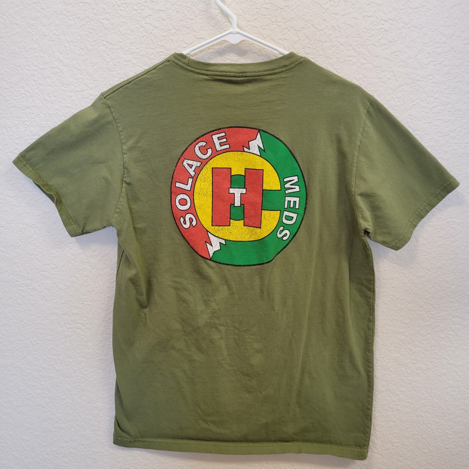 Medium Solace Meds Grow Team Colorado Cannabis Weed THC Dispensary Shirt