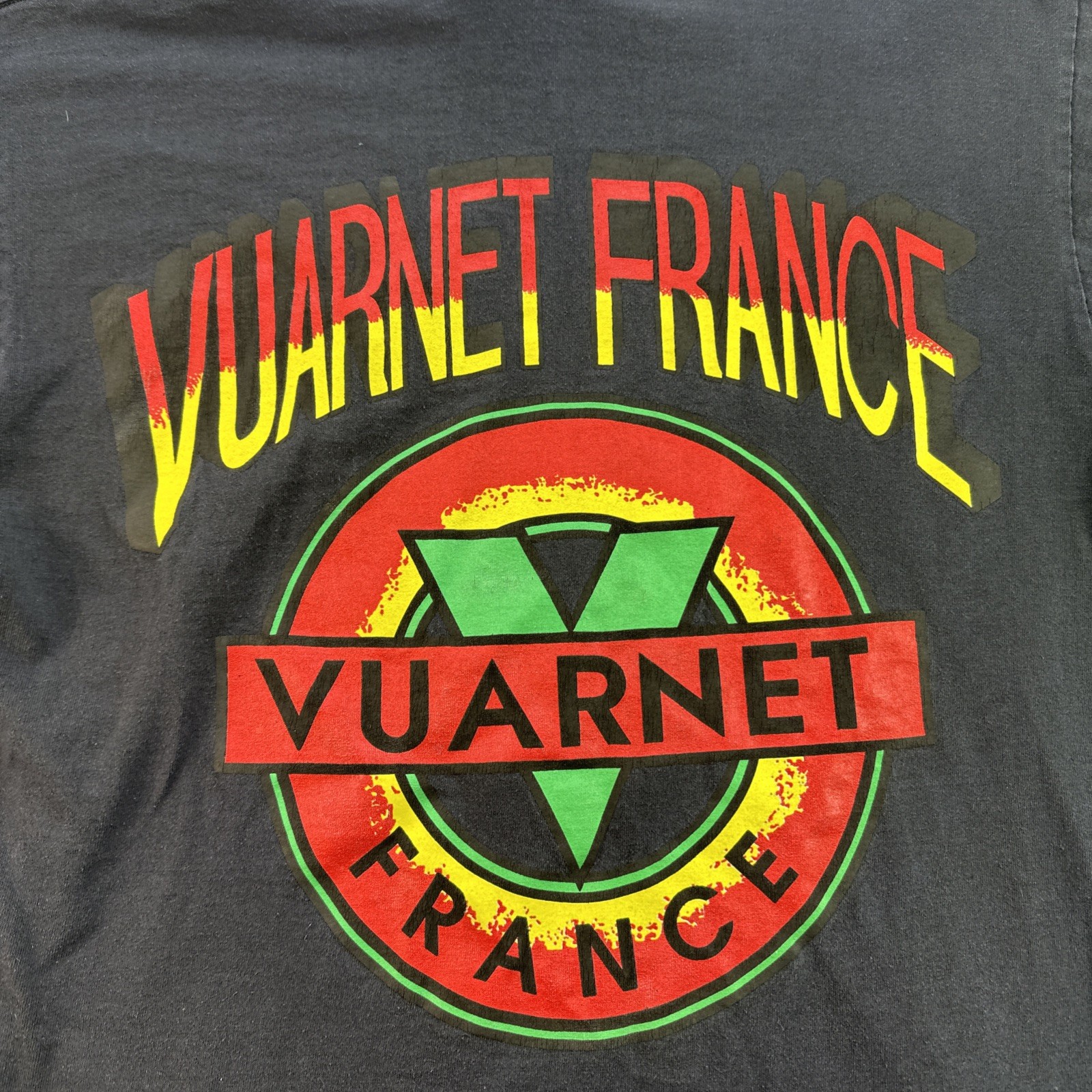 VTG Vuarnet France Shirt Mens XL Made USA 90s Single Stitch Ski Sunglasses Surf