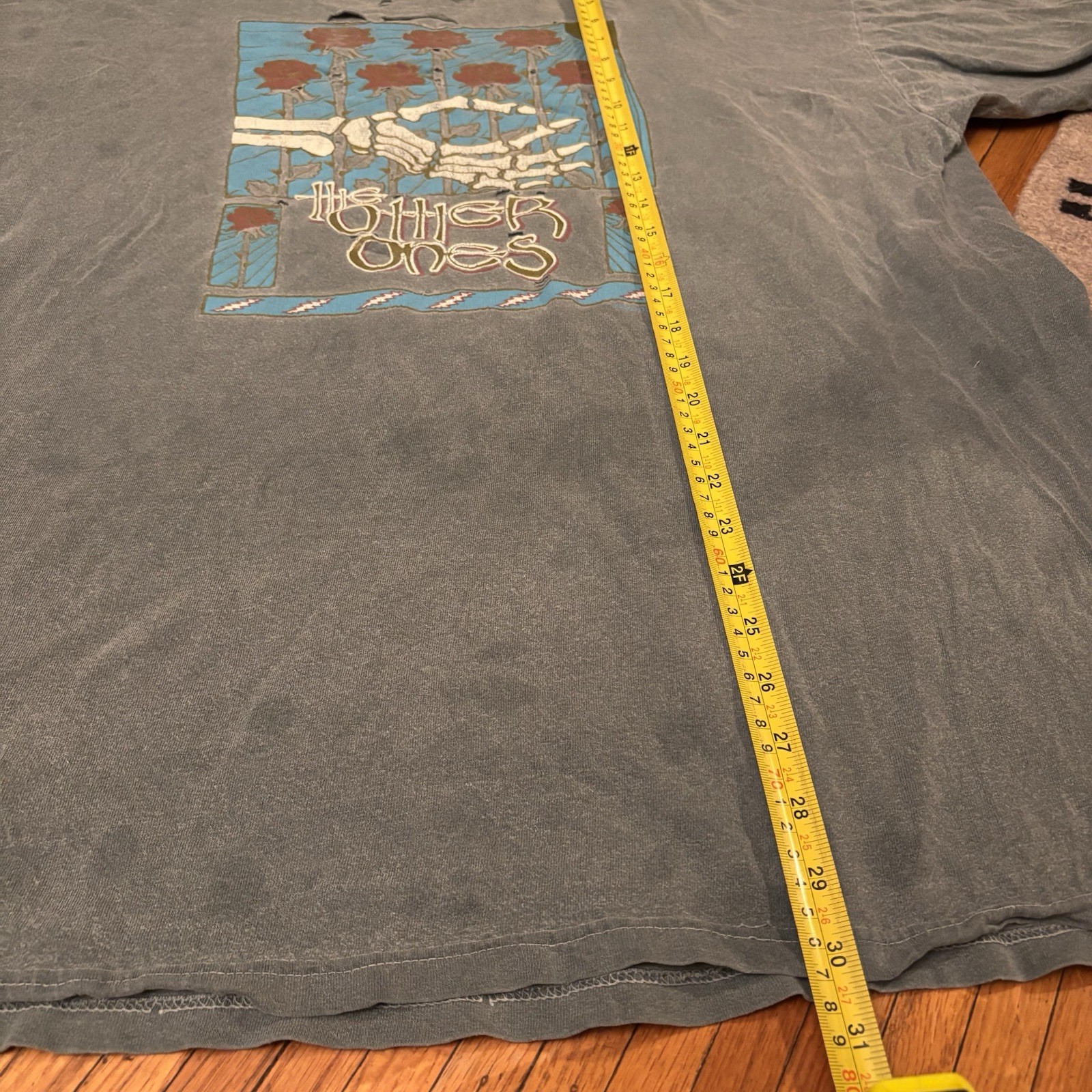 Vintage The Other Ones Grateful Dead Bob Weir 2002 Thrashed Tour T-Shirt XXL