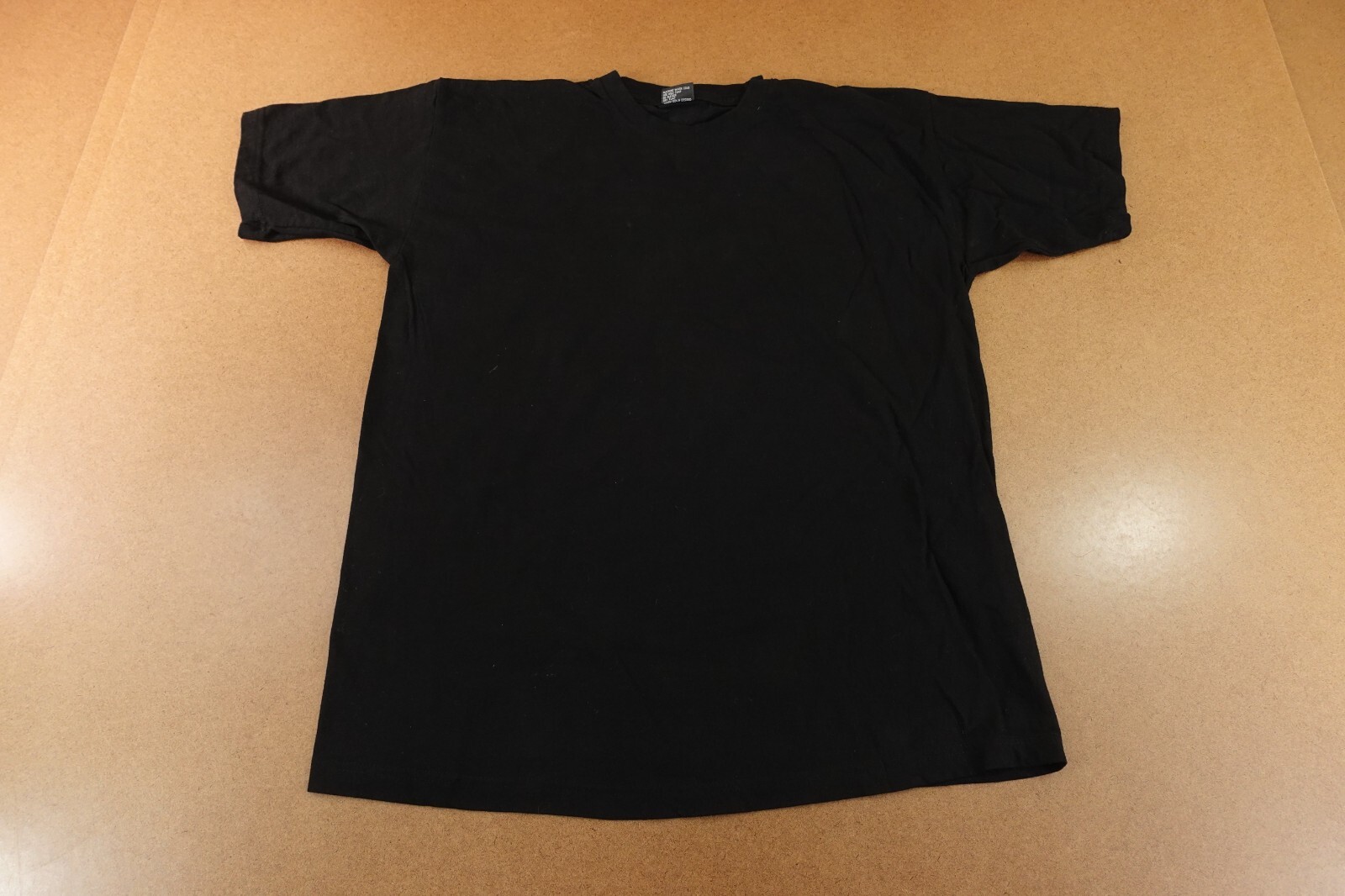 Gemrock Mens Size XL Black Cotton Short Sleeve Crew Neck T-Shirt New