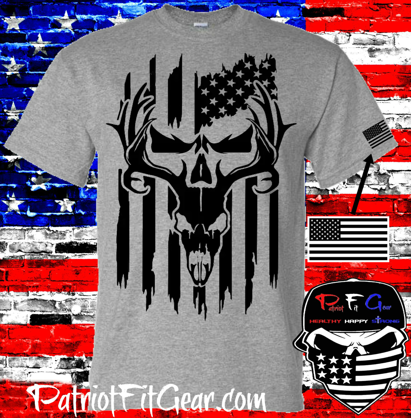 t-shirt,Hunting,Deer Hunting,Country Life,Bow Hunting,Buck Skull,Custom t-shirt