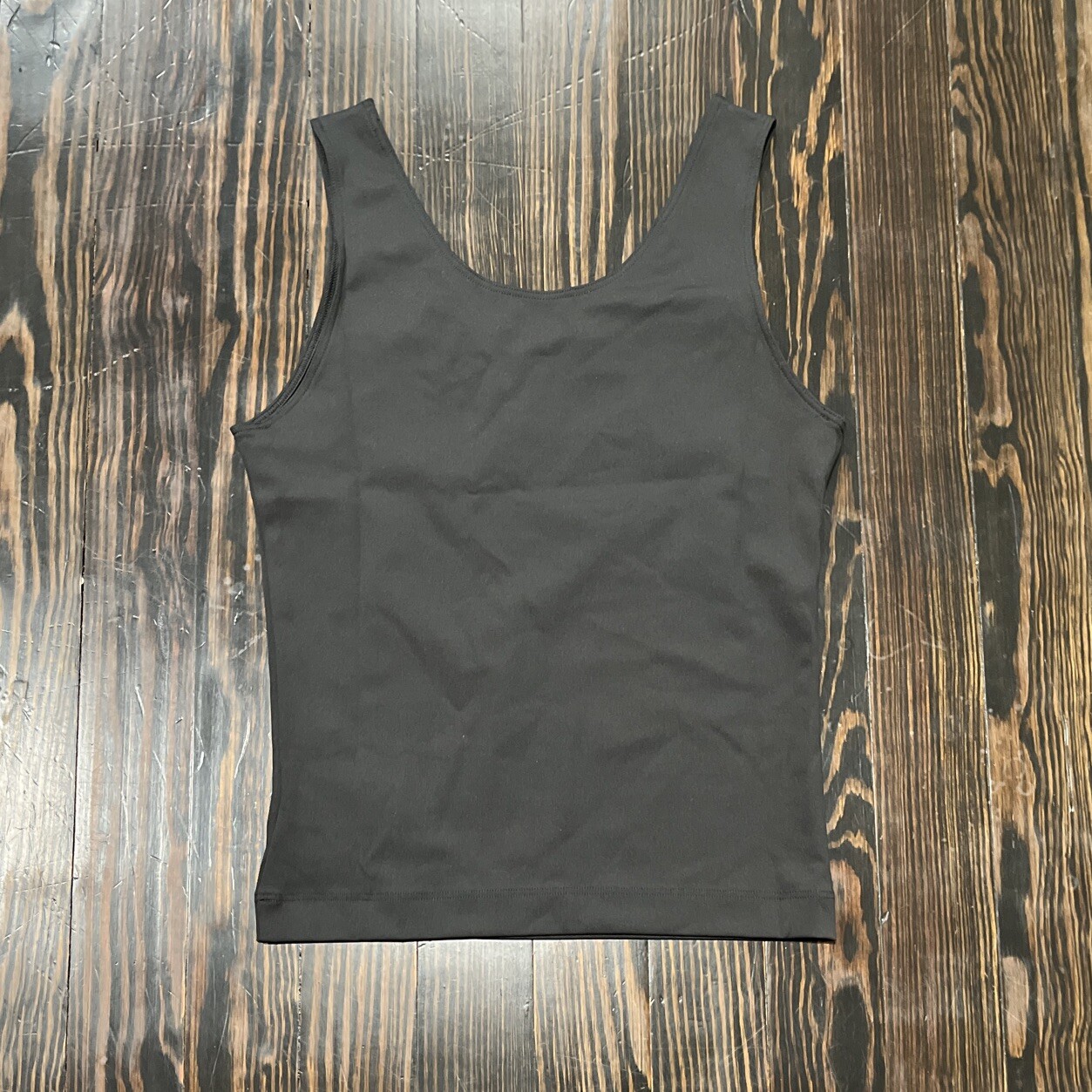 Yeezy Gap Engineered By Balenciaga Tank Top Men’s XXS Black Polyester Spandex