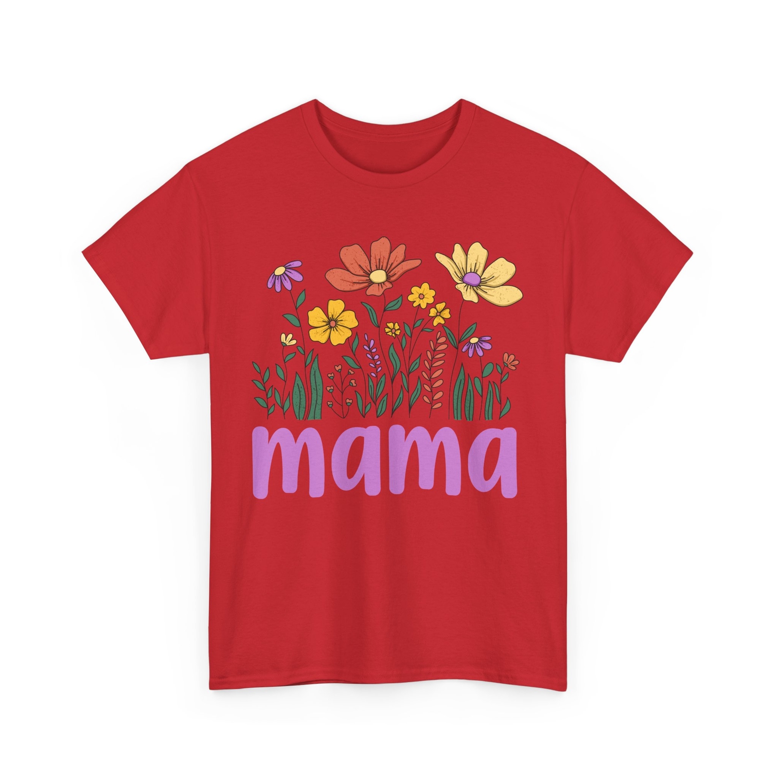 Sun & Flowers T-Shirt | Happy Vibes & Warm Weather Tee | Mama Shirt