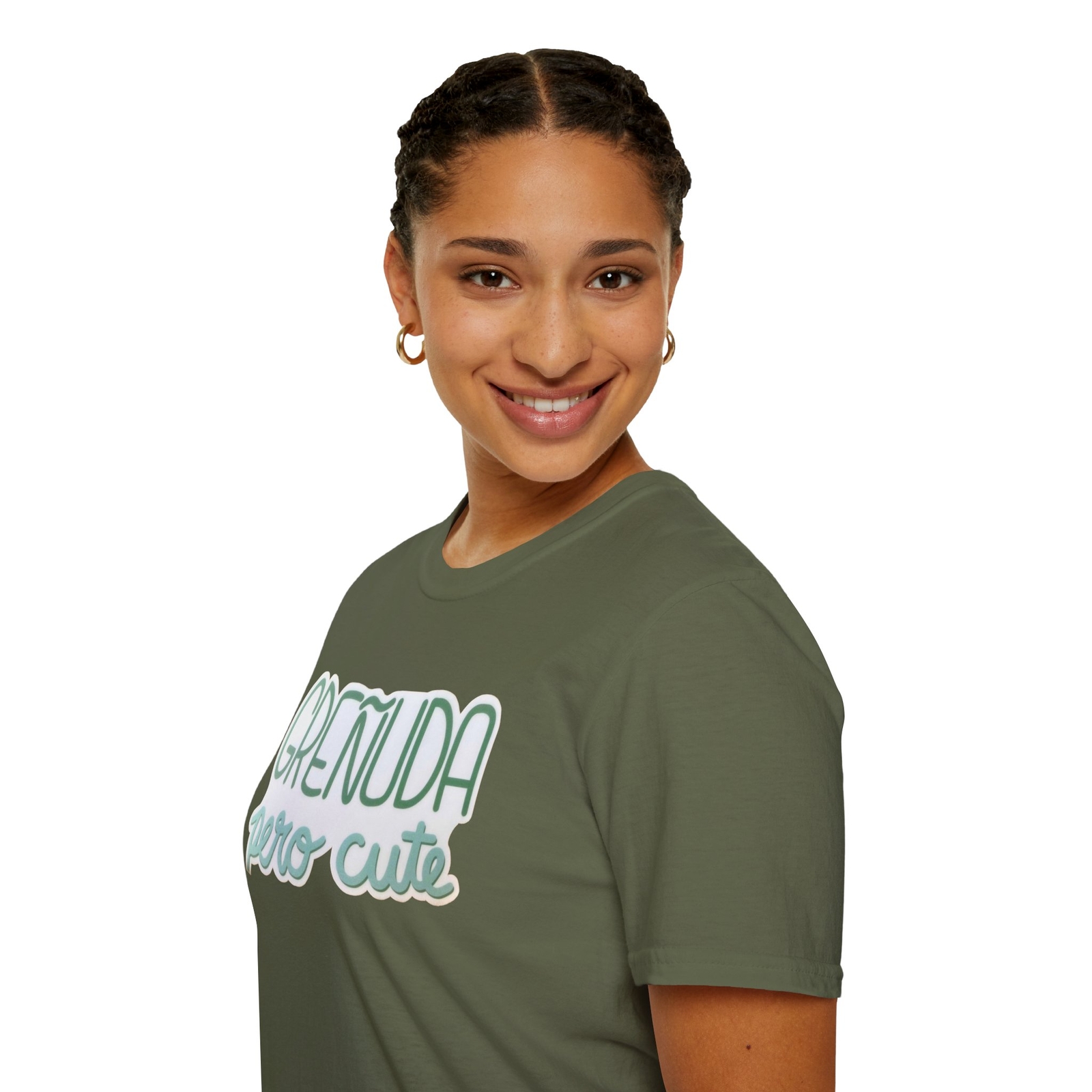 GREÑUDA pero cute Softstyle T-Shirt Women’s Funny Spanish Tee various colors