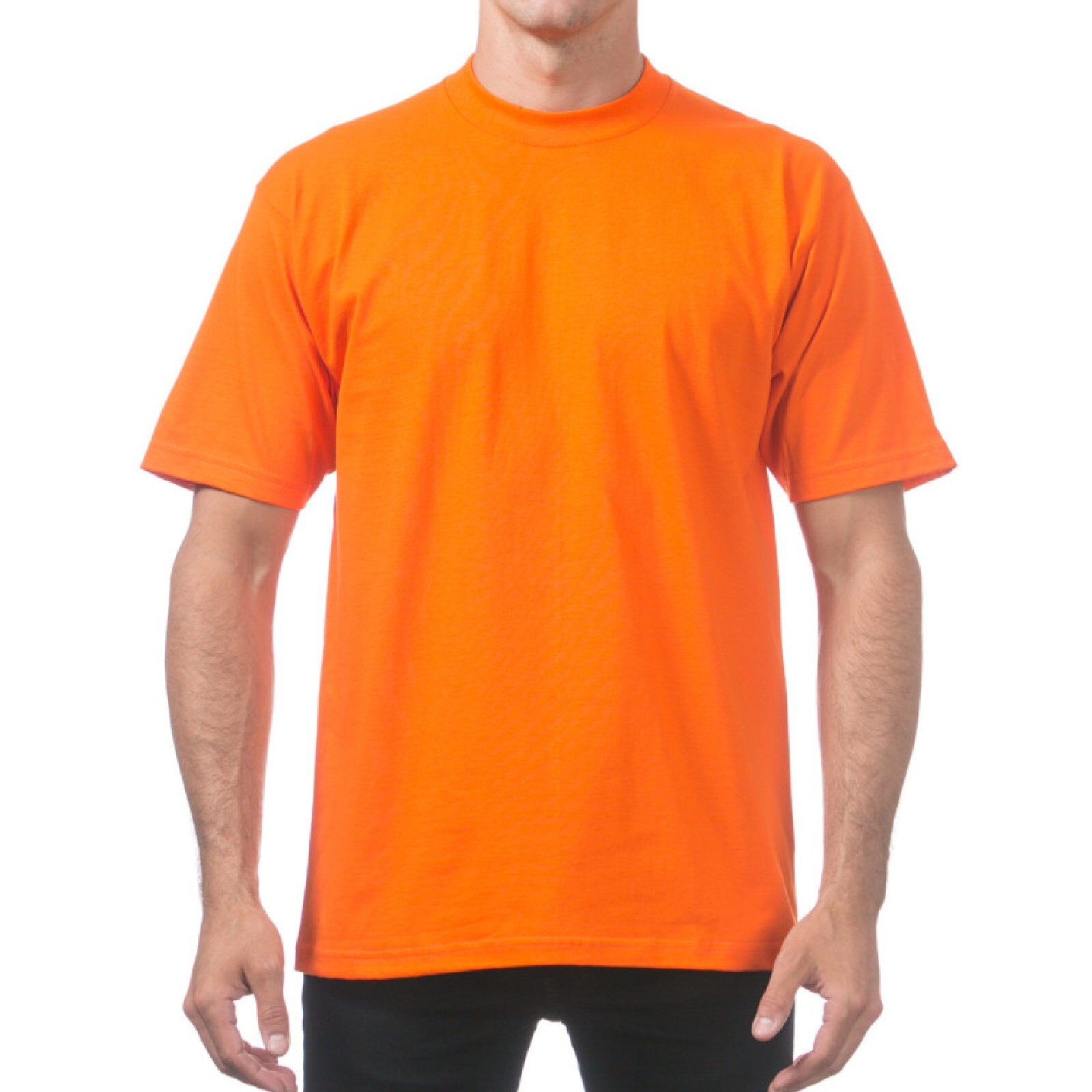3 PACK PROCLUB MENS COMFORT SHORT SLEEVE T SHIRTS PRO CLUB CASUAL COTTON T SHIRT