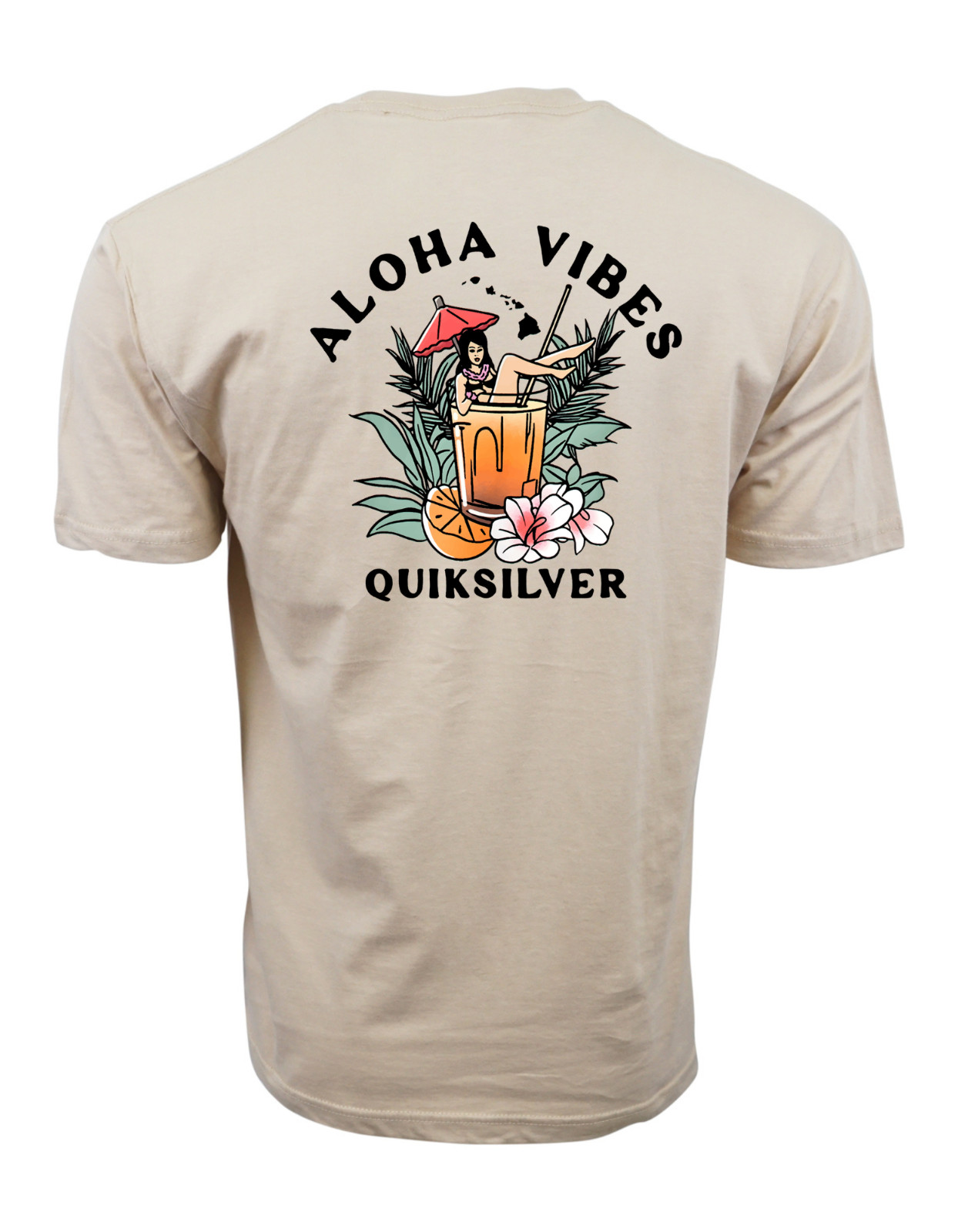 Quiksilver Aloha Vibes Graphic T shirt