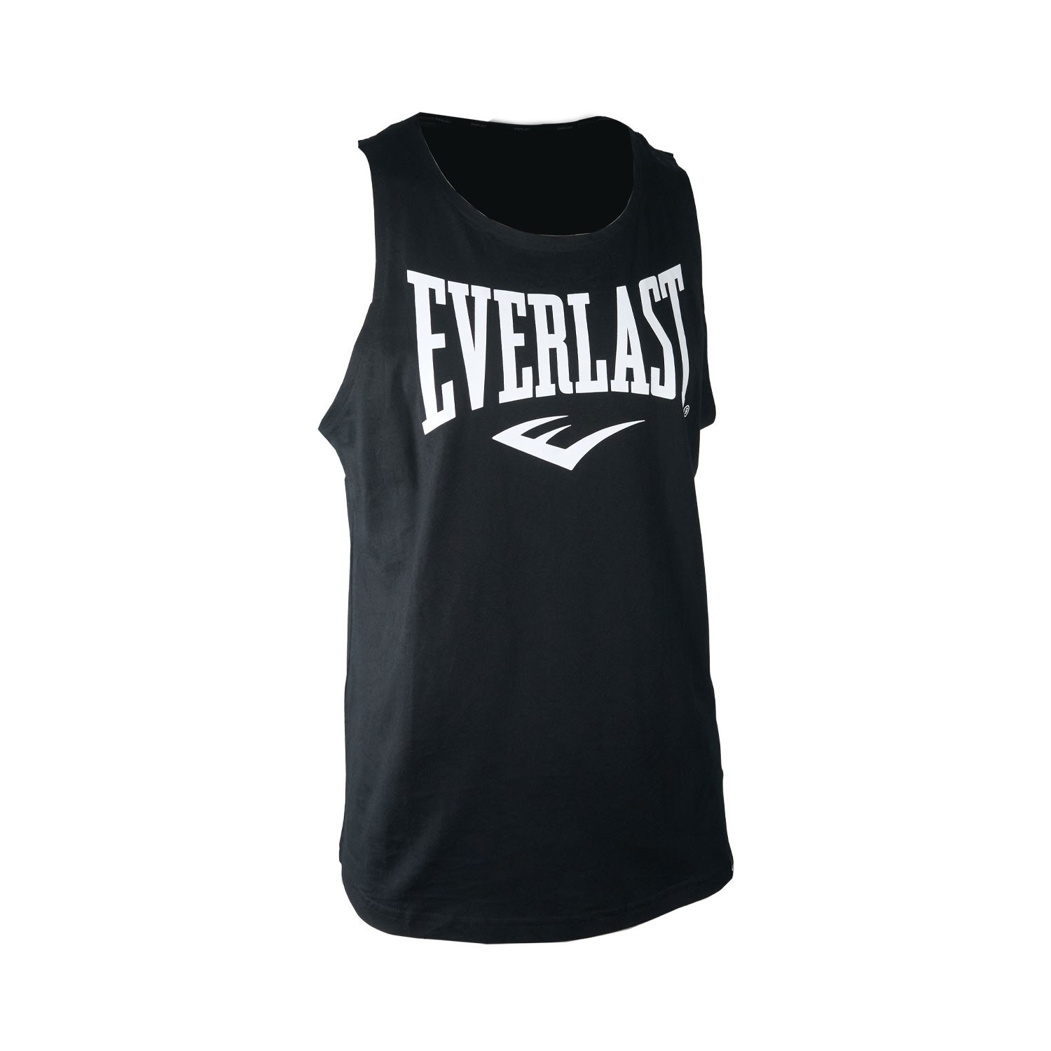 Everlast Men’s Black Sleeveless Shirt Glenwood Tank Logo Vest – 2 Pack (S01)