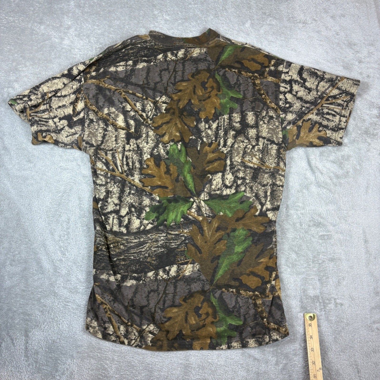 Jerzees Shirt Mens Large Outdoors Camo Pocket Tee Hunting Fishing Camouflage