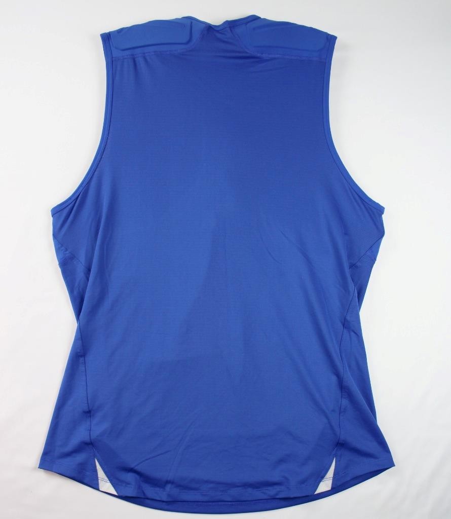 Nike Pro Men’s Compression Padded Tank Top 4XL Vest Tight Fit Protective Blue