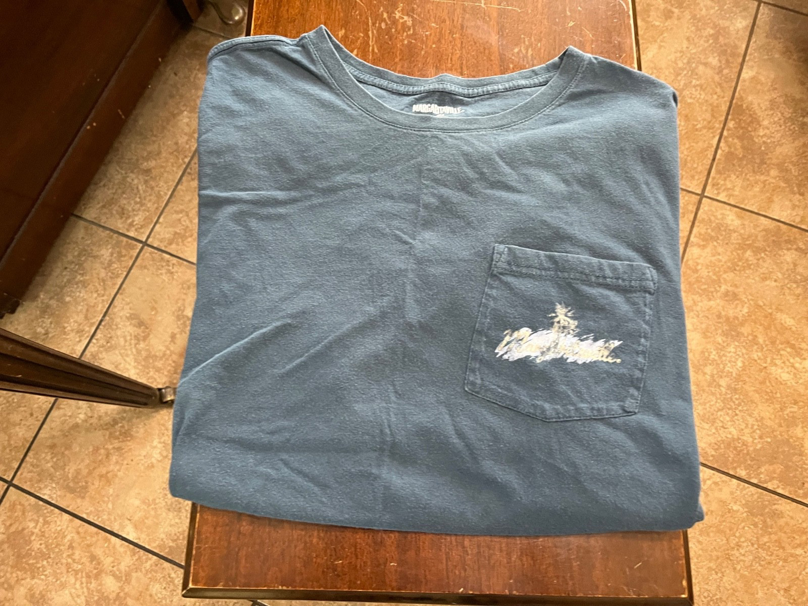 Margariatville s/s pocket t-shirt gray size 2XL