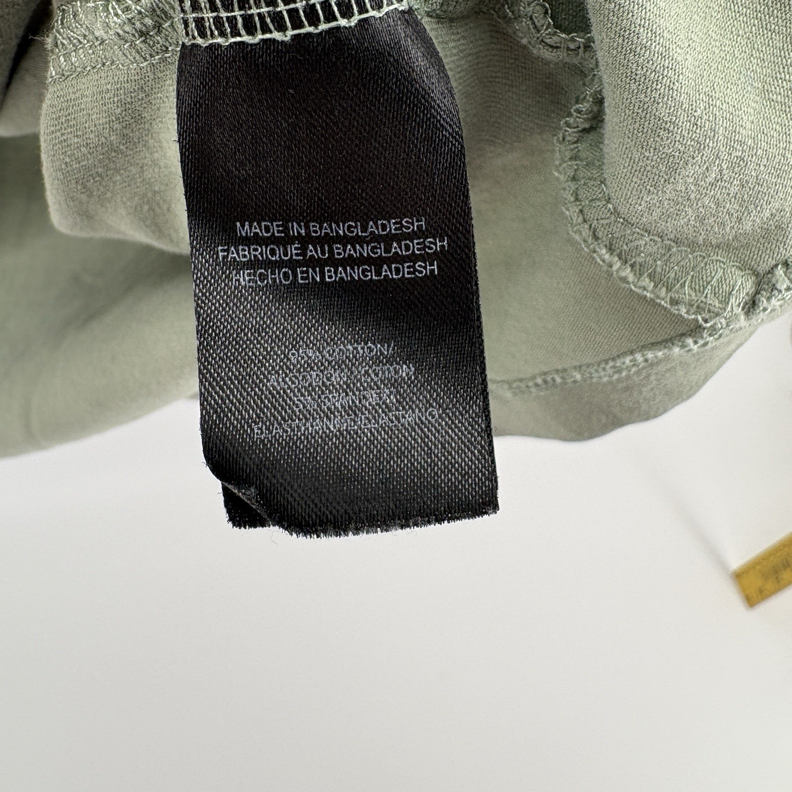 Kenneth Cole New York Men’s 3XL Green T-Shirt 95% Cotton 5% Spandex