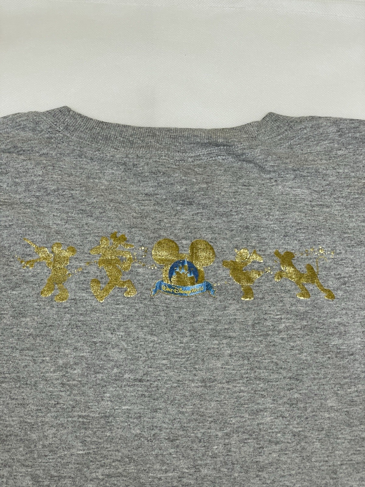 Walt DIsney World Parade The Happiest Celebration on Earth Gray Shirt Size 4XL