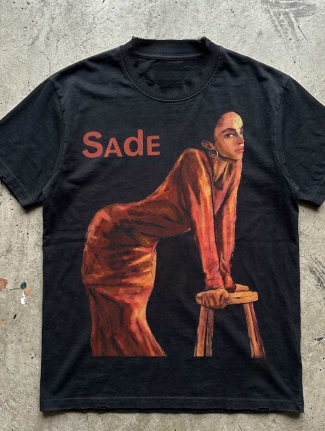 SADE LOVE DELUXE ON A SHAKA HEAVYWEIGHT GARMET SHIRT “MODERN”