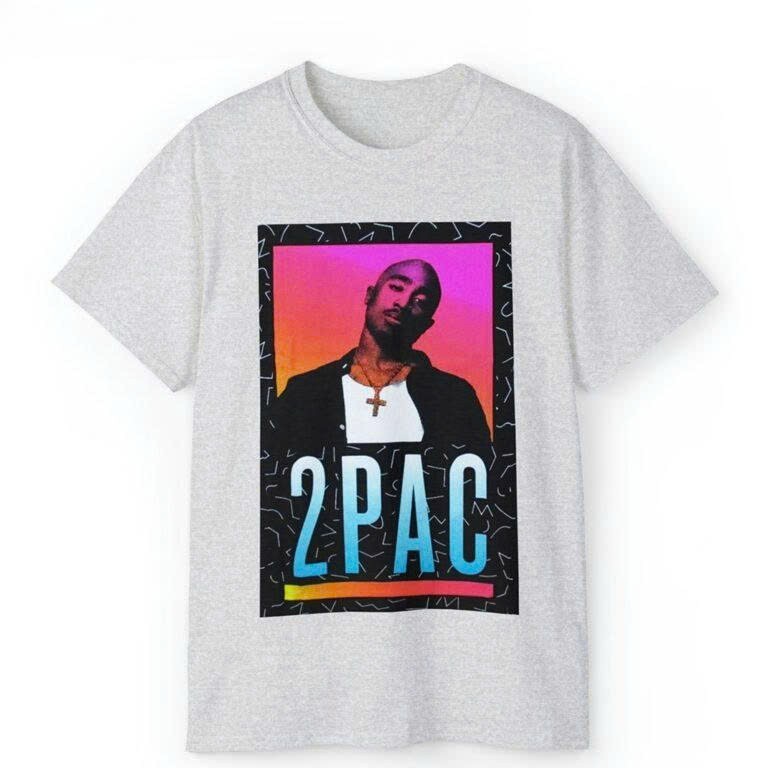 Rare Vintage Tupac Shakur 2Pac Eclipse Graphic Hip Hop Rap Unisex T-Shirt