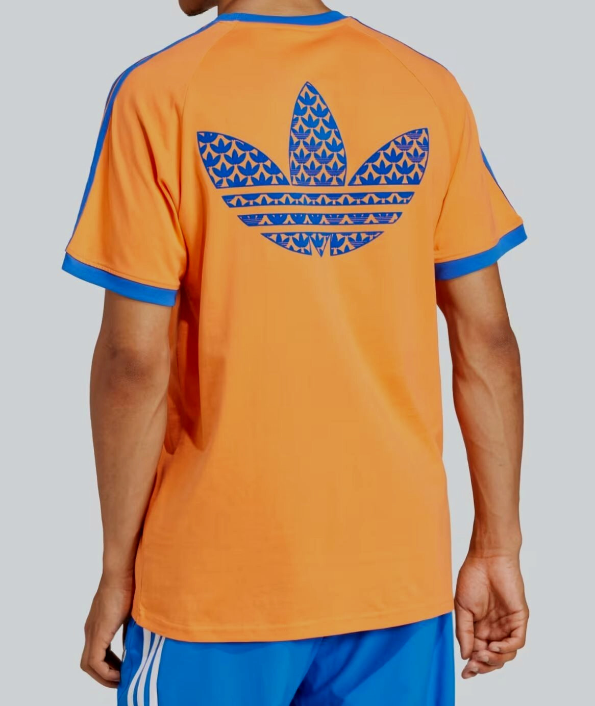 NEW MENS ADIDAS ORIGINALS CALIFORNIA 3 STRIPES TREFOIL SHIRT ~ MEDIUM J4431 RARE