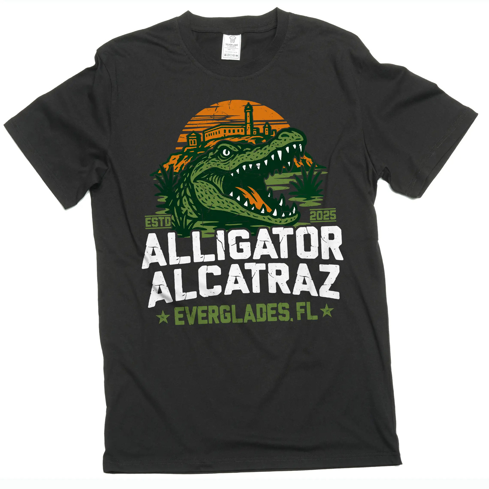 Trump 2025 Alligator Florida Shirt, Custom Gift Everglades Funny Political Tee