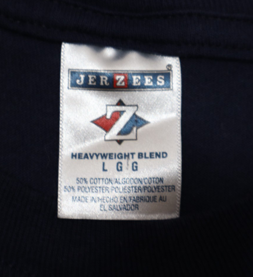 Vintage Wal-Mart Supercenter Store 336 Shirt L Long Sleeve Jerzees Workwear