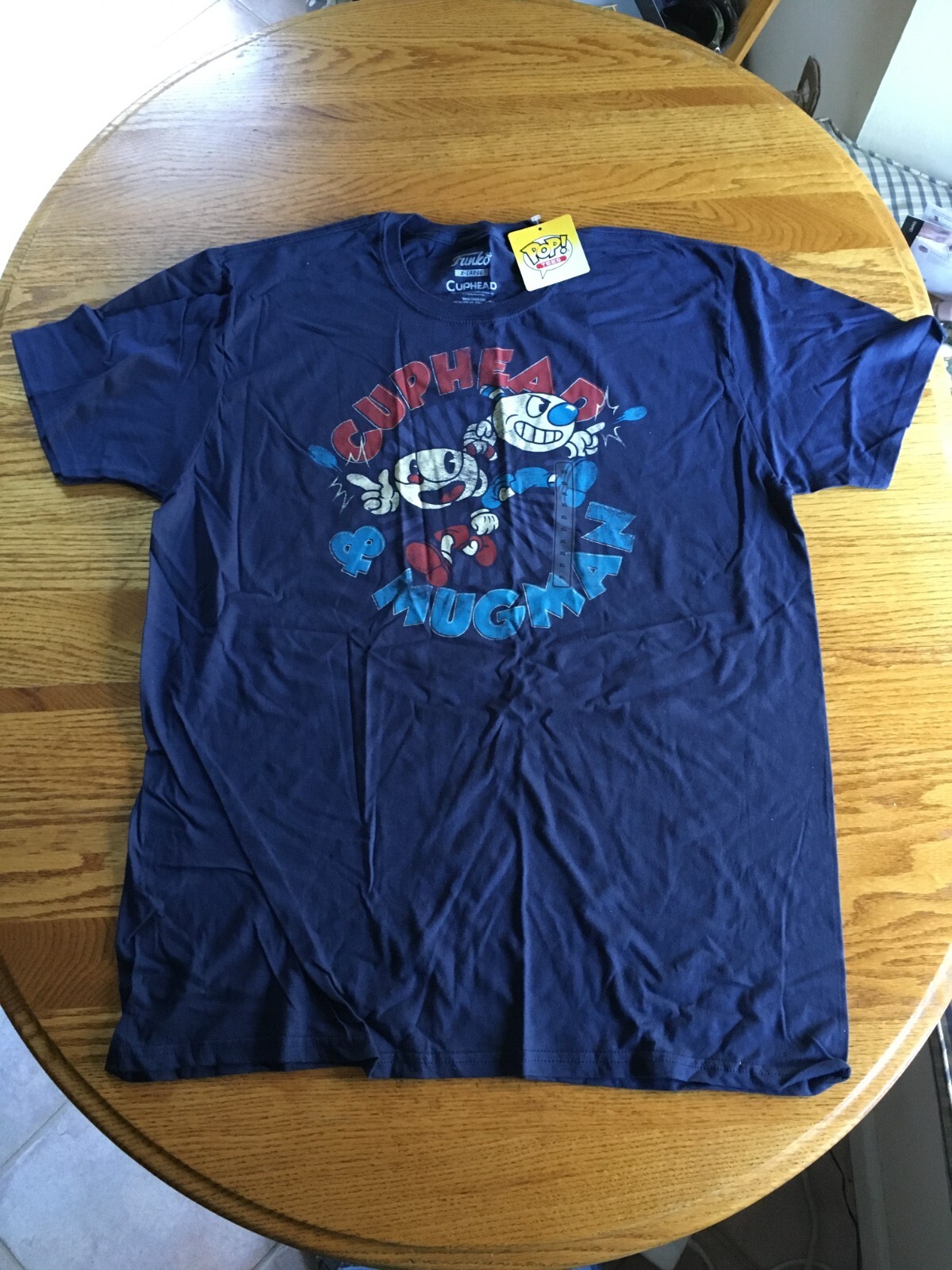 Funko Cuphead & Mugman Graphic Video Game T-Shirt S M L XL 2XL NWT New With Tags