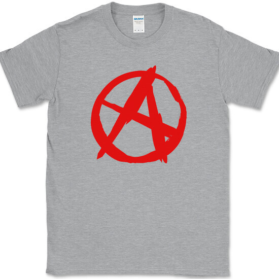 ANARCHY T-Shirt Chaos Symbol Graphic Tee