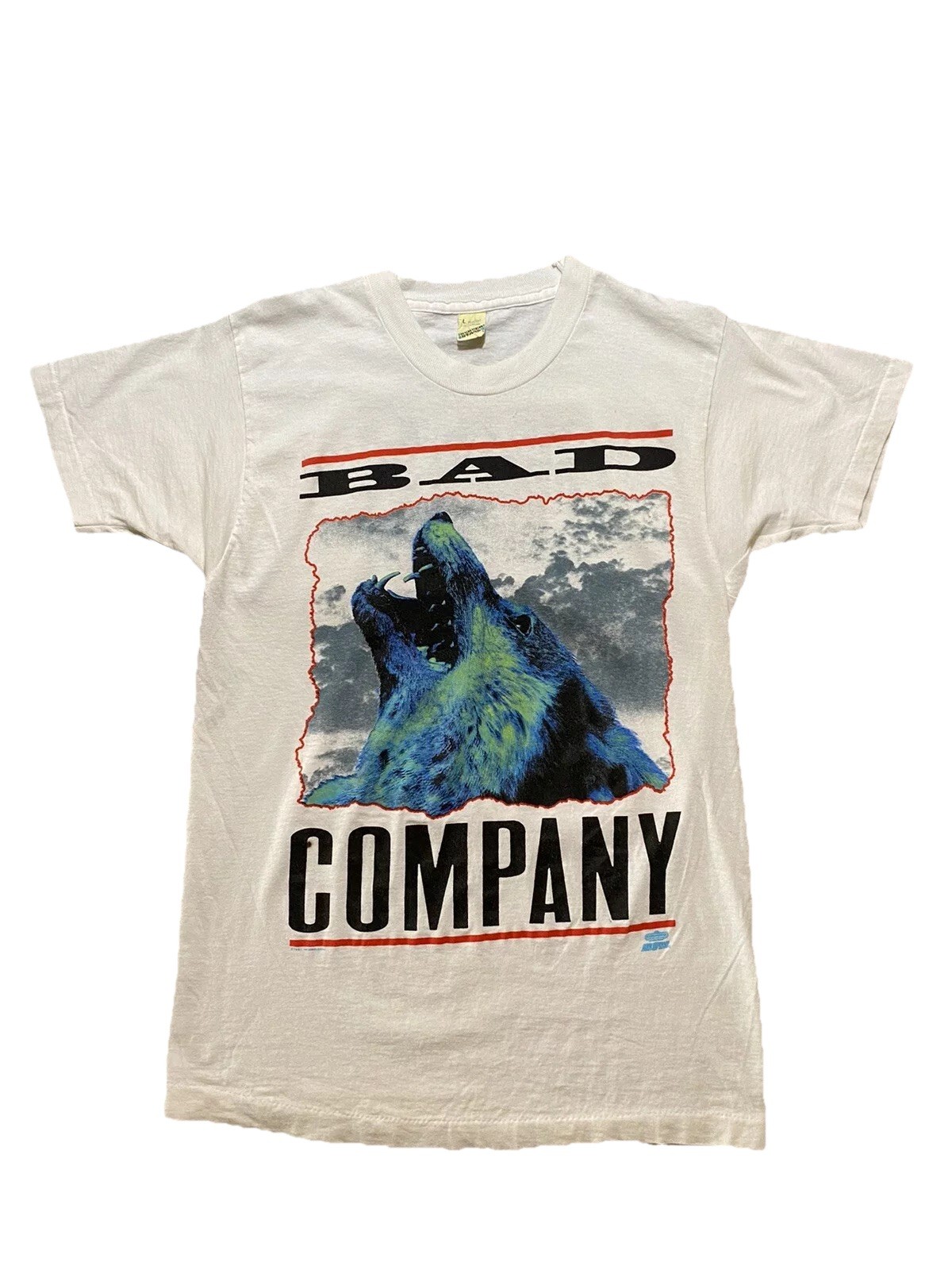 Vintage Bad Company Band T Shirt Holy Water Tour 1991 USA Made Size M Rare