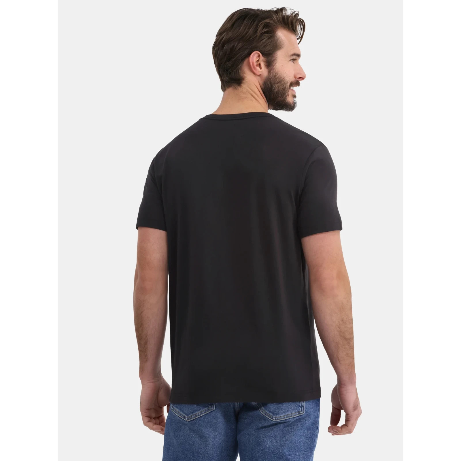 Lot of 12 BRAND NEW w/ TAGS Men’s V NECK BLACK XL T-Shirts Bulk Wholesale Resale