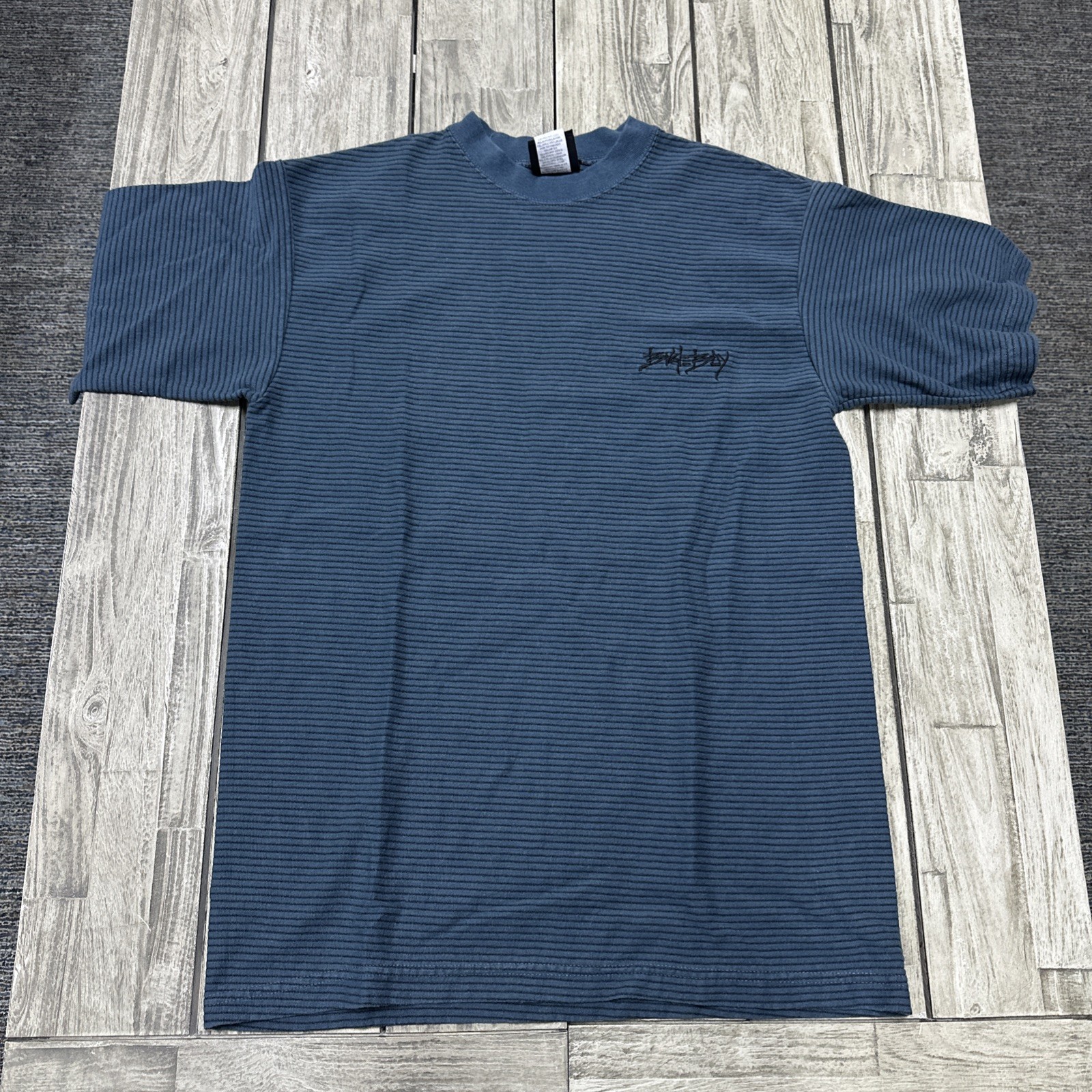 Vintage Bugle Boy Striped Tshirt XL Made In Usa 90s Retro