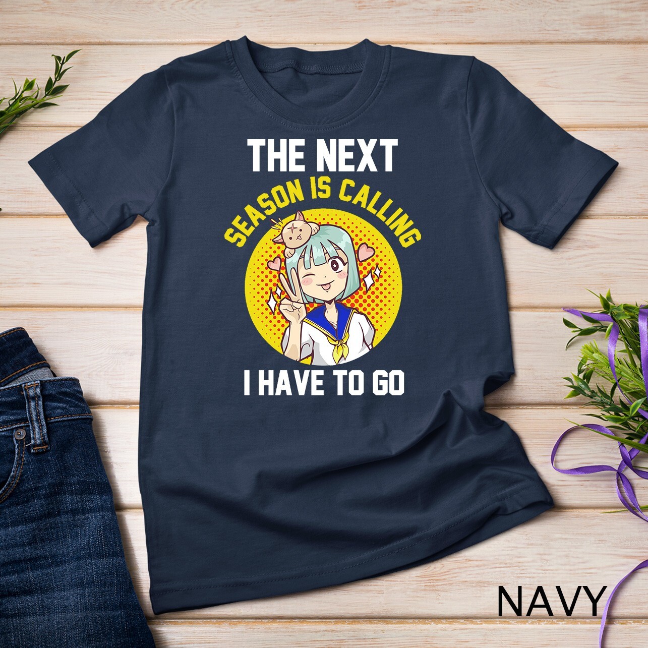 Anime Season Girl T-Shirt Unisex T-shirt