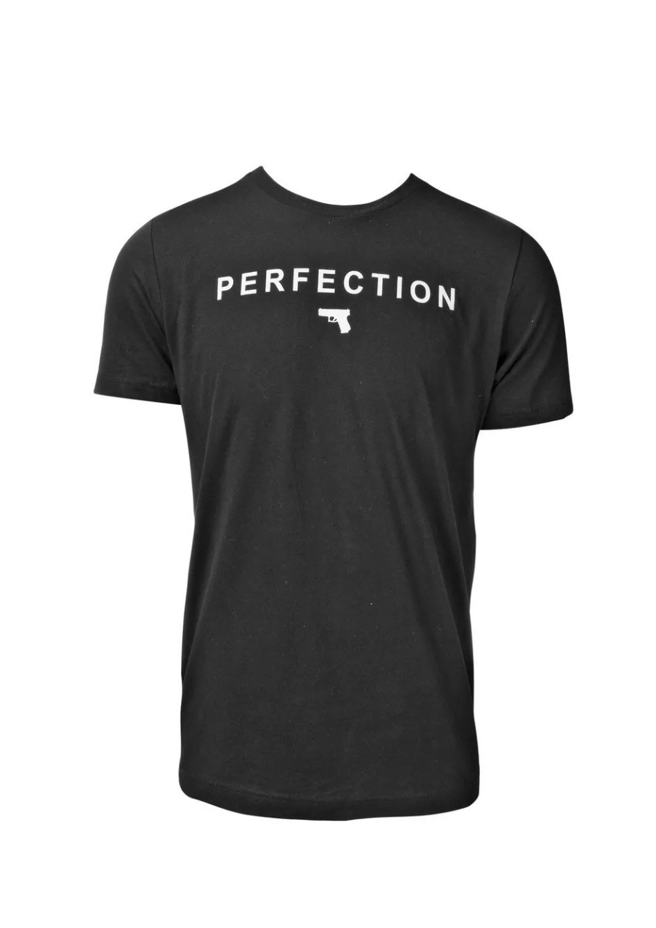 Glock AA75127 Men’s Perfection Pistol Logo Tee Short Sleeve T-Shirt, Black XL