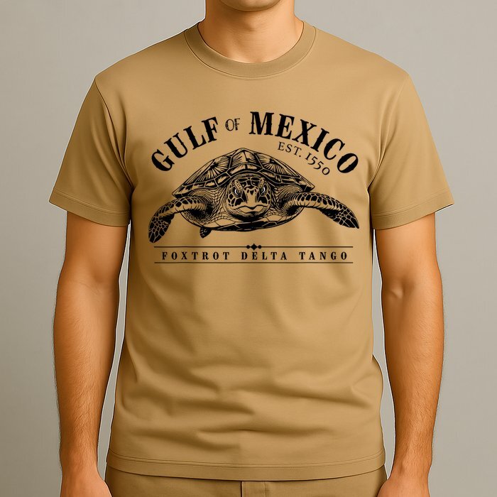 Foxtrot Delta Tango Turtle Gulf Of Mexico Protest T-Shirt Unisex