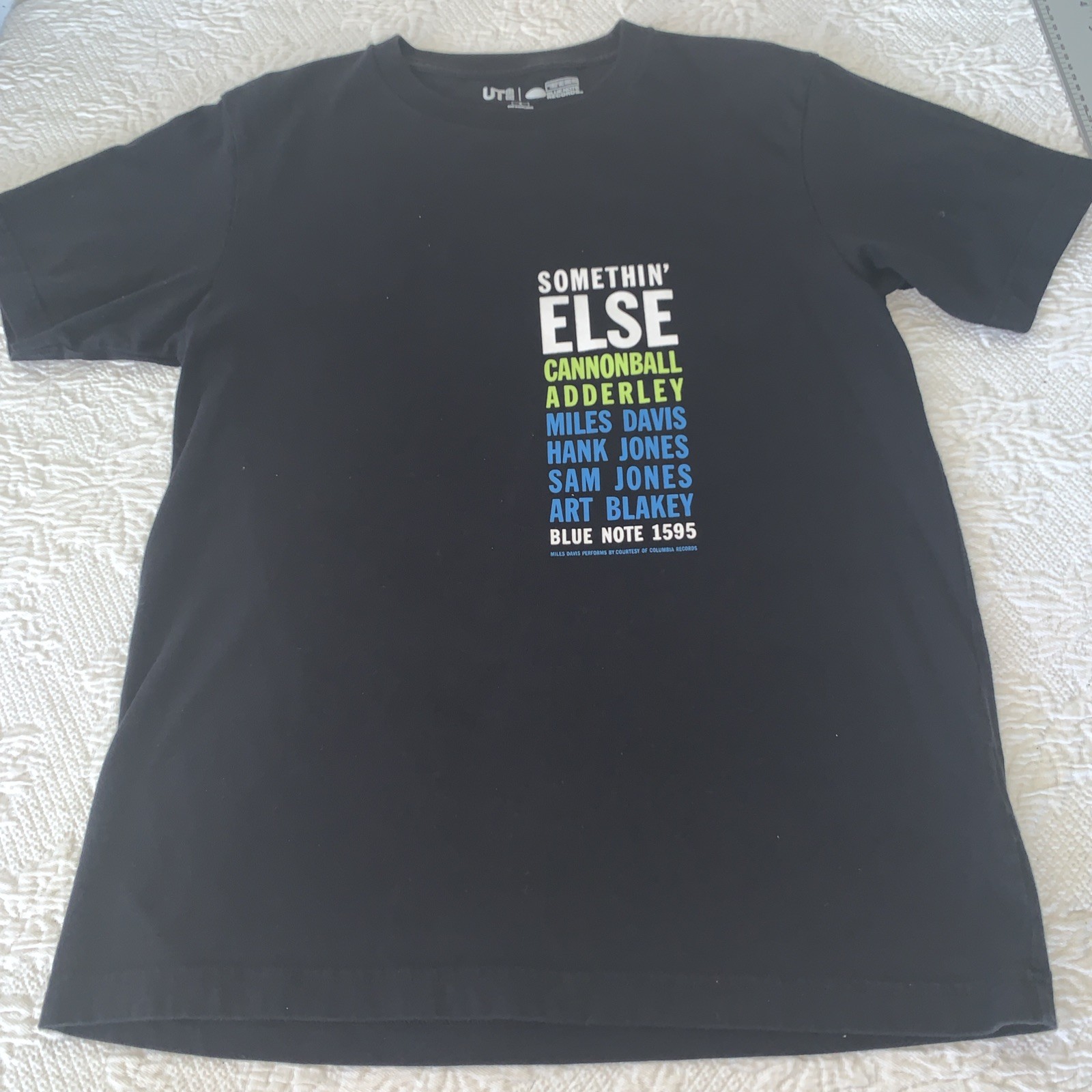 UT Uniqlo x Blue Note Records Somethin Else T Shirt Cannonball Adderley Jazz S