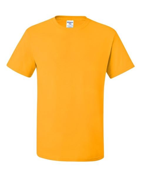Jerzees T-Shirt Size L Gold Adult DRI-POWER ACTIVE Stylish