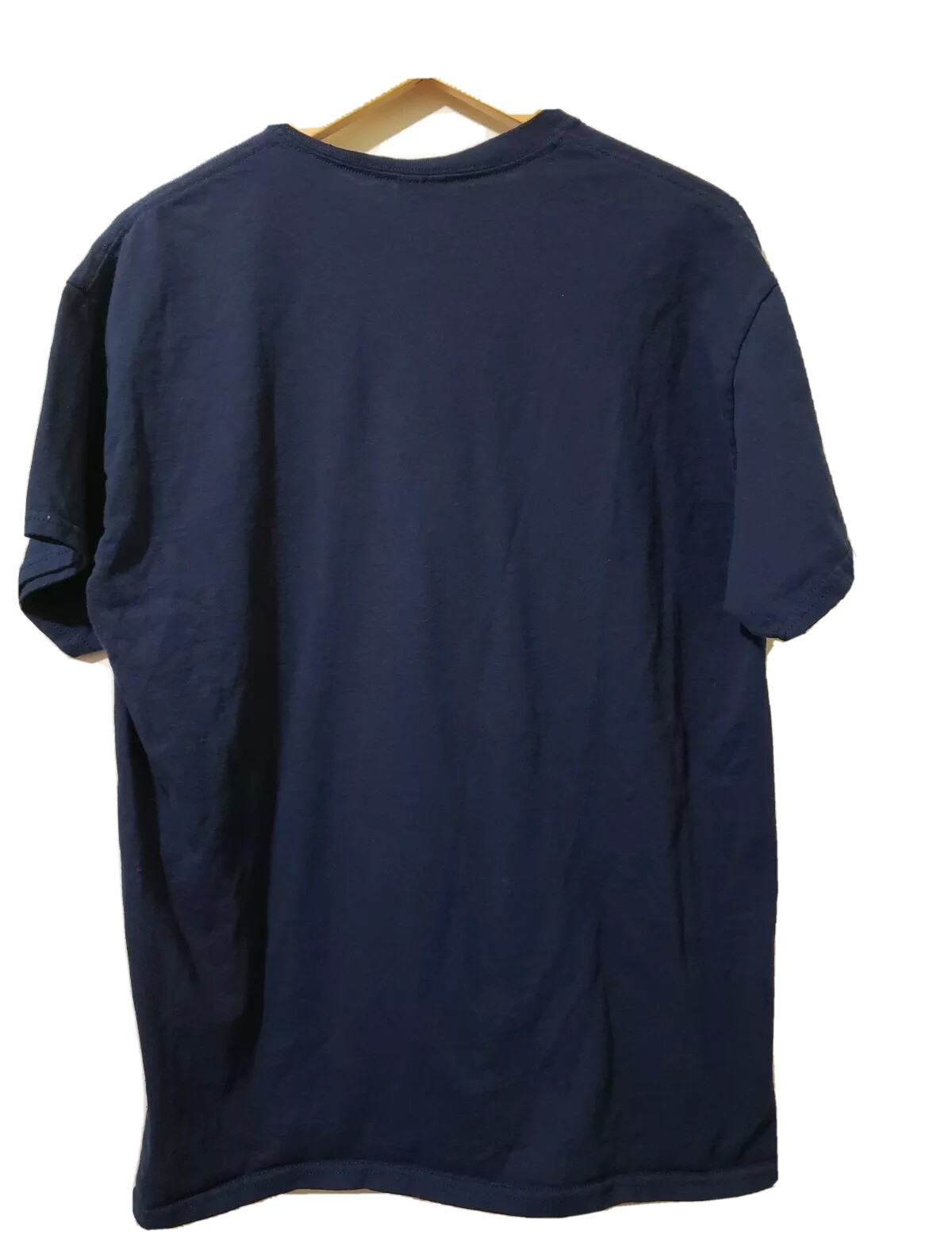 Gildan Graphic T-Shirt Mens L Classic Outdoor Apparel Blue Smoky Mountain