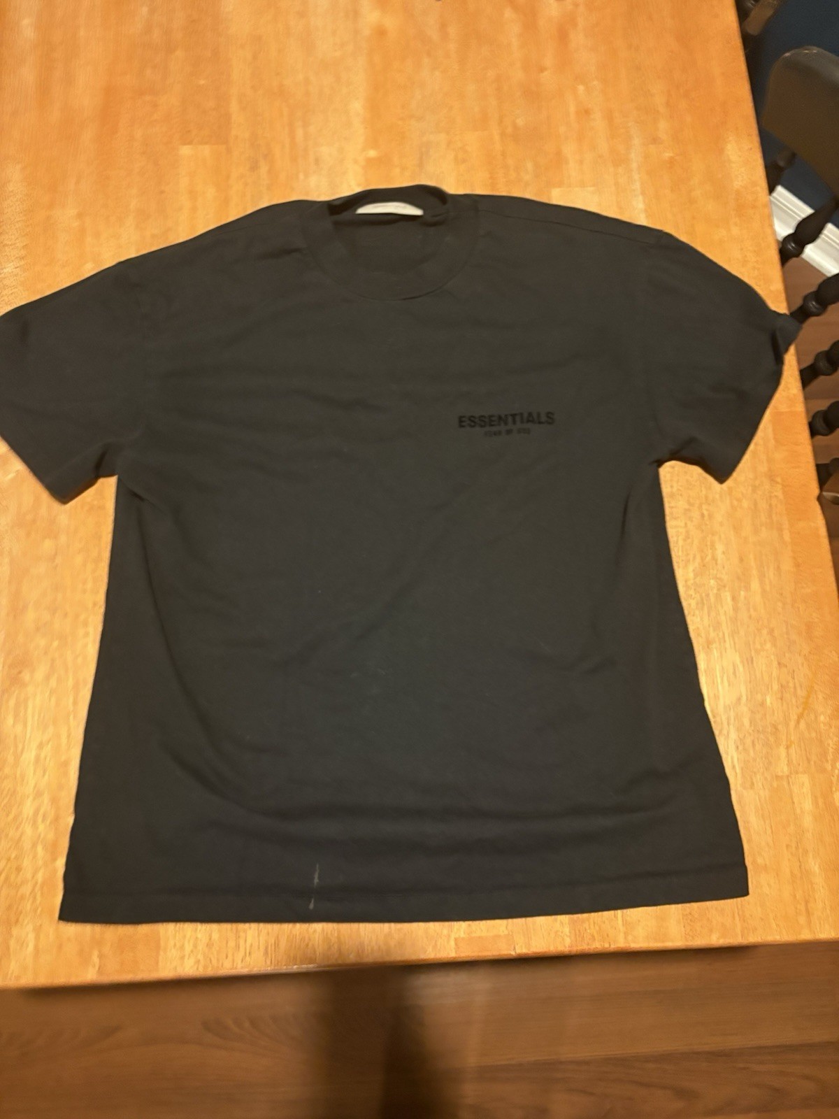 Fear of God Essentials Men’s Stretch Limo Tee Black Size Medium