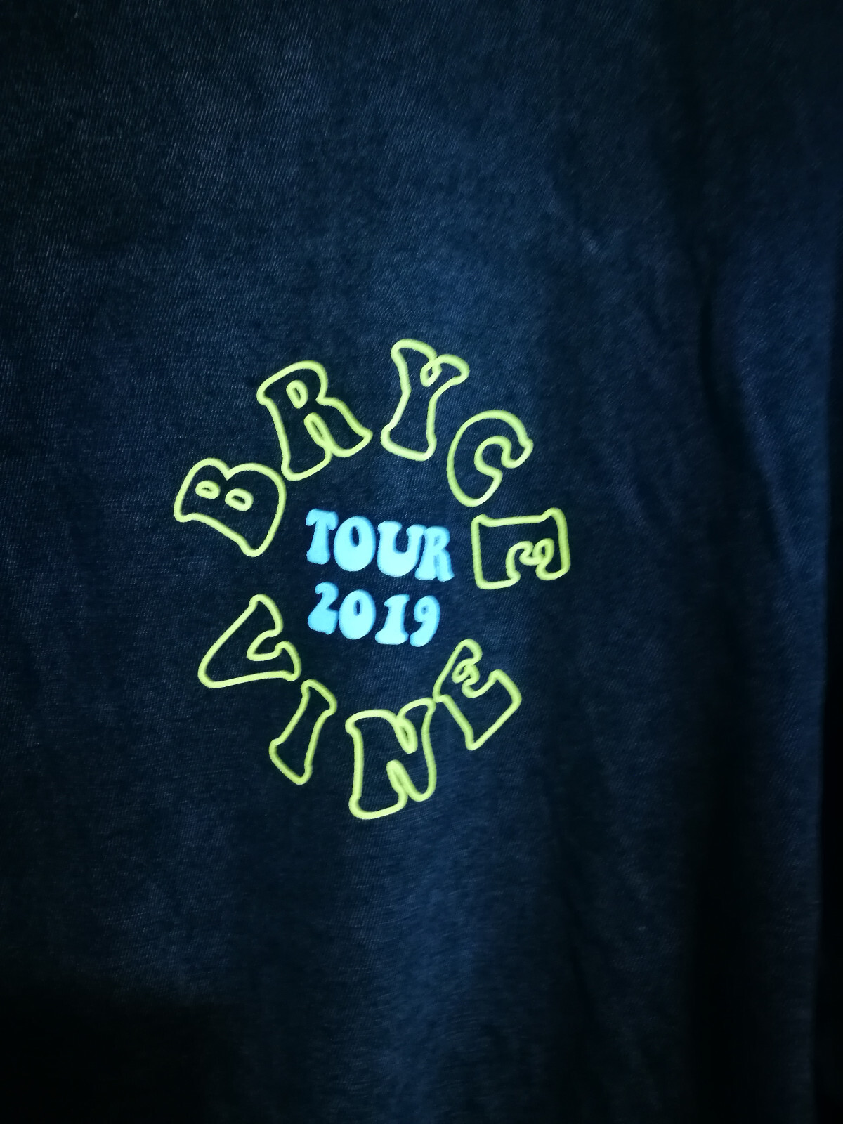 American hip hop rap music Bryce Vine 2019 America tour t shirt with dates