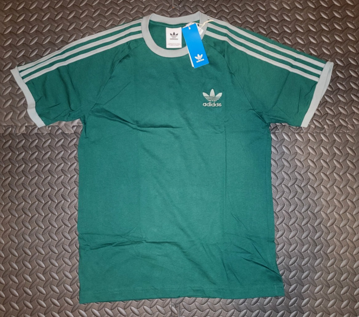 NEW MENS ADIDAS ORIGINALS CALIFORNIA TREFOIL TEE SHIRT~SIZE 2XL #JN7017
