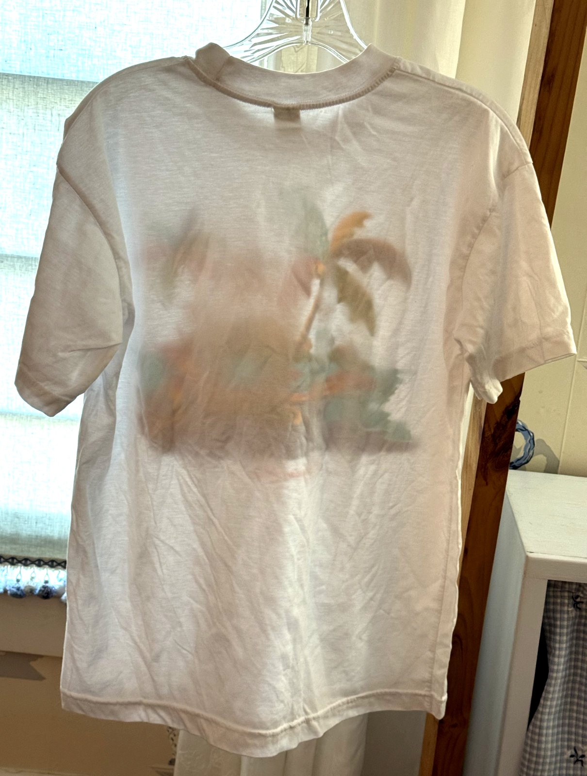 Vintage All-Cotton Tee Shirt Malaysian Batik Men’s 42 NWOT